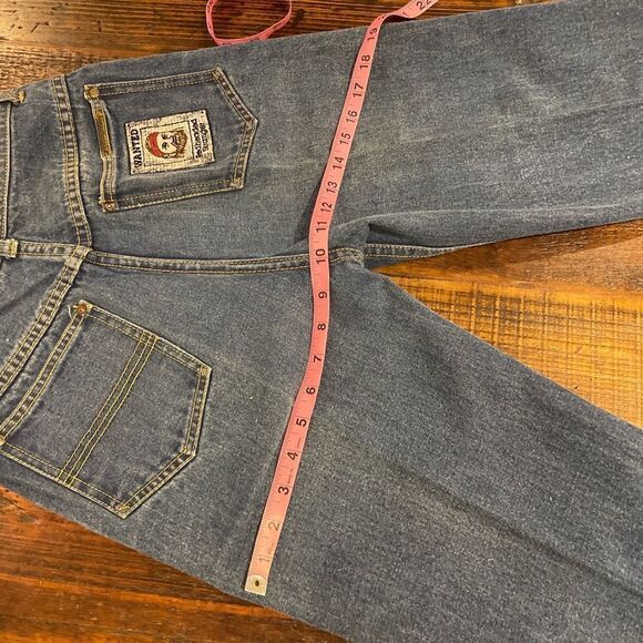 Vintage Willie Nelson Red Headed Stranger Jeans Very Rare Women’s Size 9 - Picture 8 of 10